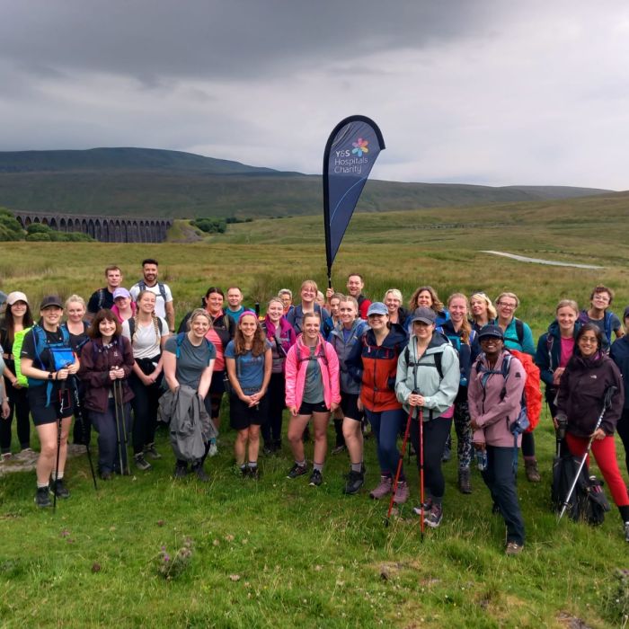 Team Photo of Yorkshire Three Peak Participants