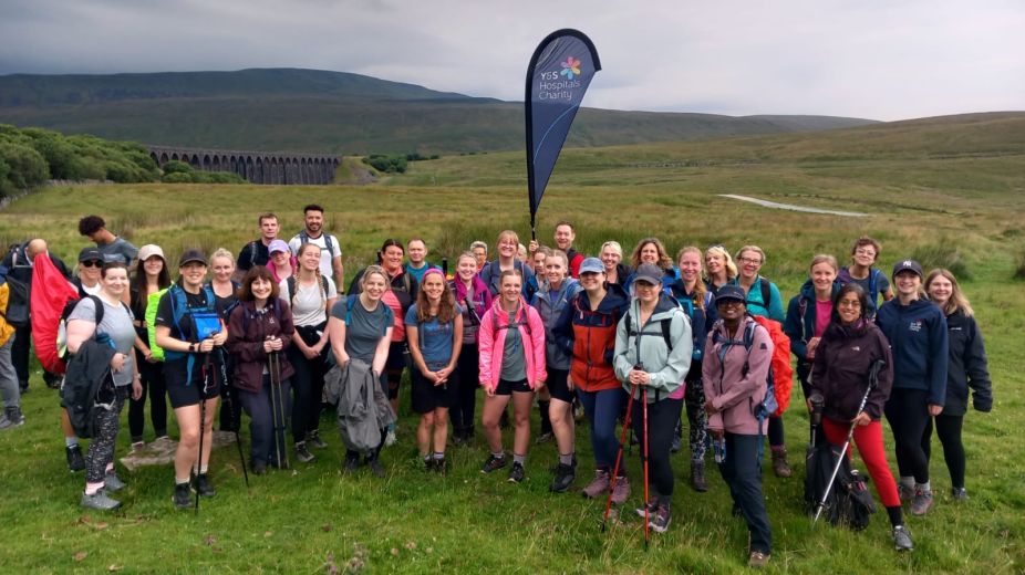 Team Photo of Yorkshire Three Peak Participants